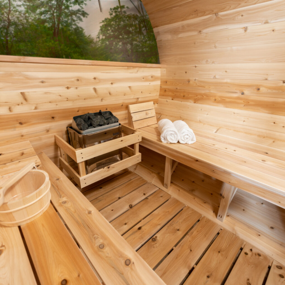 Canadian Timber Serenity MP Barrel Sauna CTC2245MPE