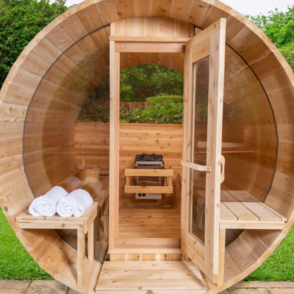 Canadian Timber Serenity MP Barrel Sauna CTC2245MPE