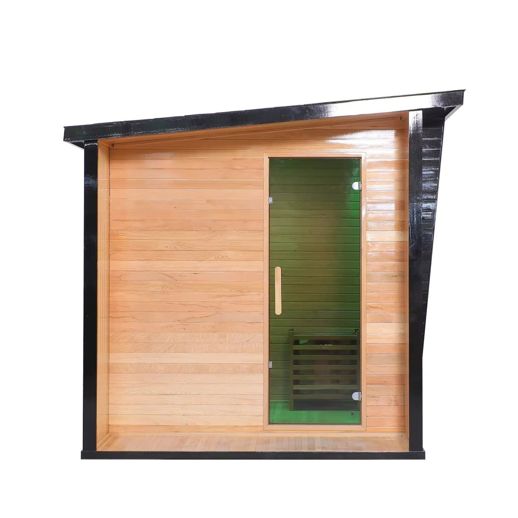 Vista Retreat Modern Outdoor Traditional Sauna