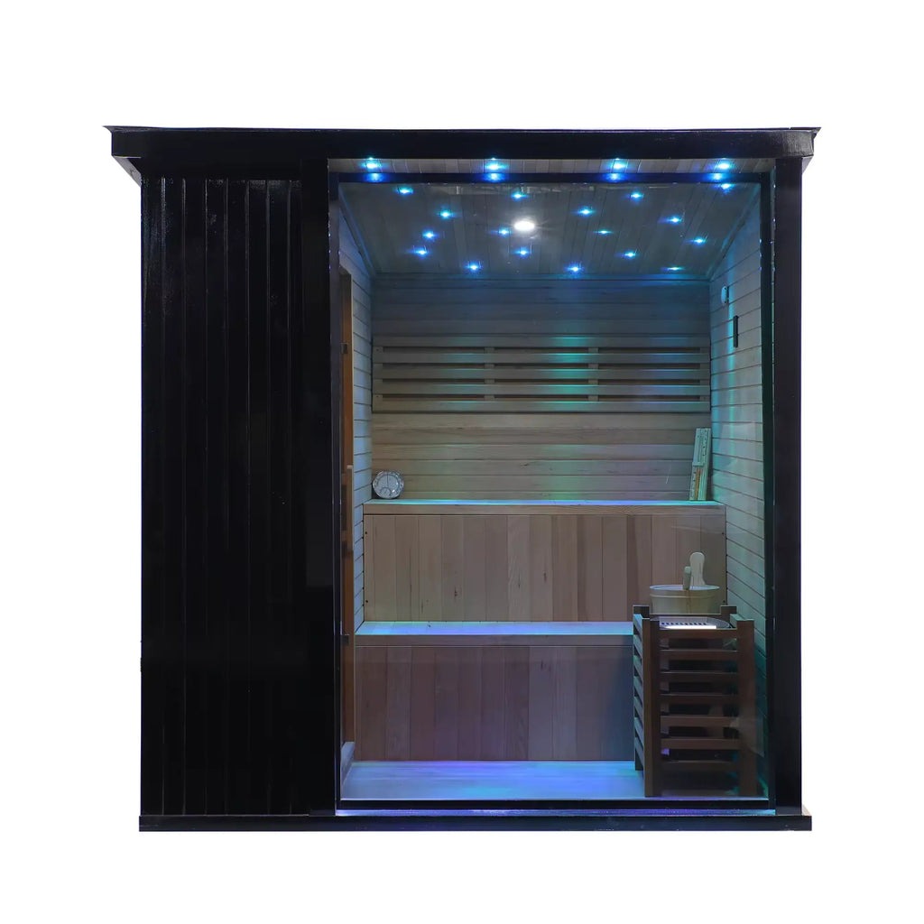 Vista Retreat Modern Outdoor Traditional Sauna