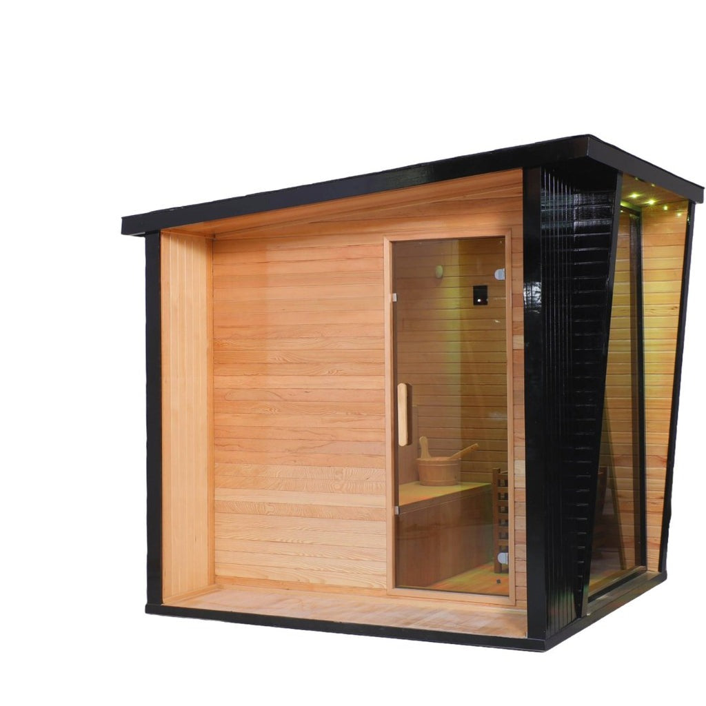Vista Retreat Modern Outdoor Traditional Sauna