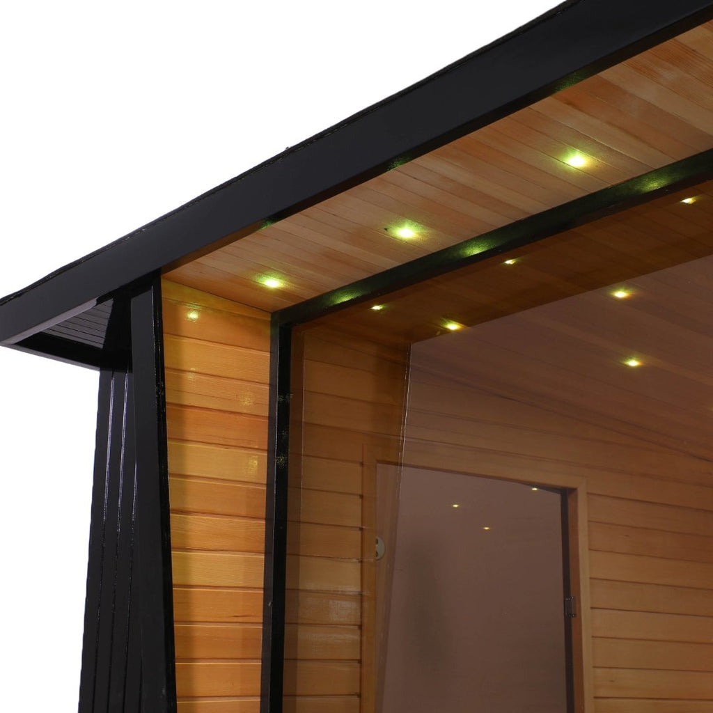 Vista Retreat Modern Outdoor Traditional Sauna