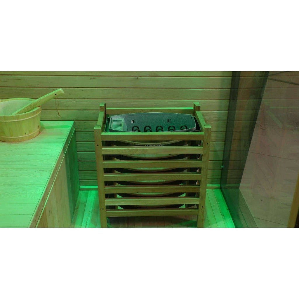Vista Retreat Modern Outdoor Traditional Sauna