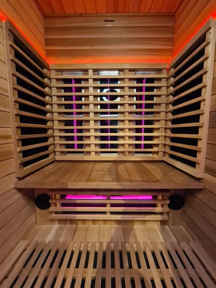 Serenity 2-Person Far Infrared Glass Sauna