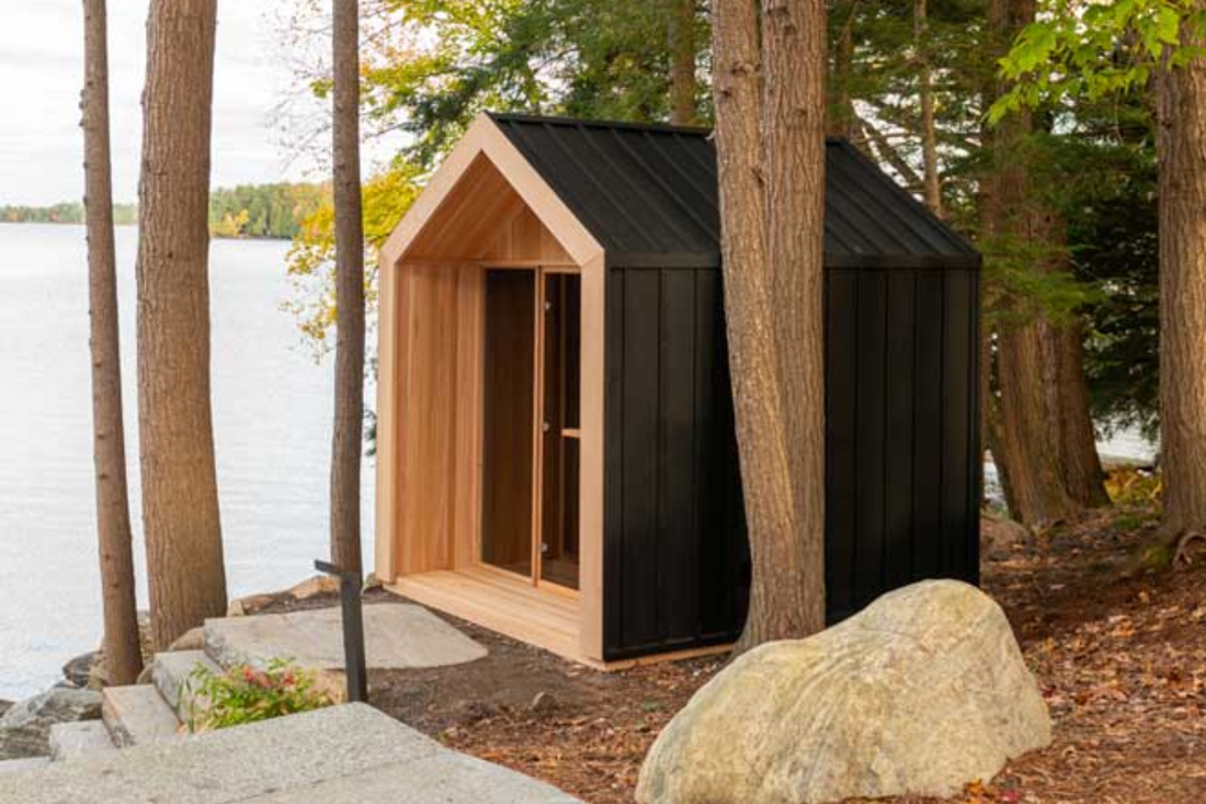 Pure Cube Hudson Sauna Combines Style and Simplicity