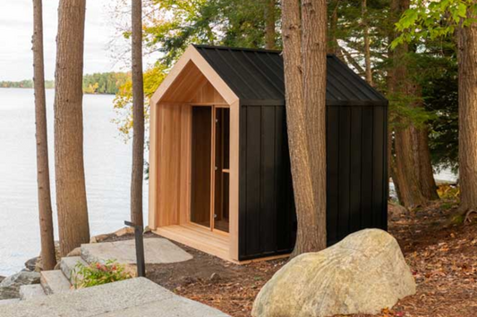 Pure Cube Hudson Sauna Combines Style and Simplicity