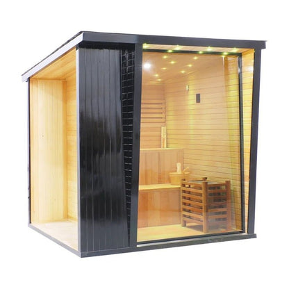 Vista Retreat Modern Outdoor Traditional Sauna