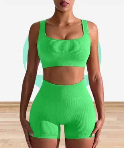 Seamless Workout Outfit Set