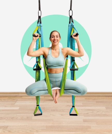 Yoga Swing for Strength, Balance, & Back Pain Relief